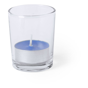 Candela aromatica in vetro PERSY MKT6485 - Blu