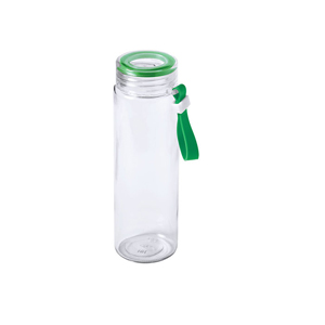 Borraccia vetro personalizzata 420 ml HELUX MKT6583 - Verde