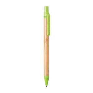 Penna sfera in bamboo e fibra di grano ROAK MKT6941 - Verde Chiaro
