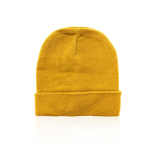 Cappello personalizzato invernale in acrilico LANA MKT8017 - Giallo