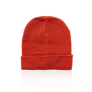 Cappello personalizzato invernale in acrilico LANA MKT8017 - Rosso