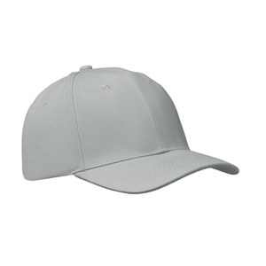 Cappellino personalizzabile a 6 pannelli BUFFALO MO1464 - Grigio