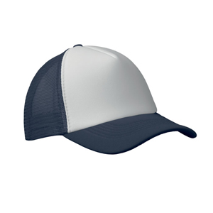 Cappello trucker BUBBLE MO2269 - Bianco - Blu Scuro