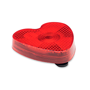 Riflettore a forma di cuore HAERT MO2278 - Rosso