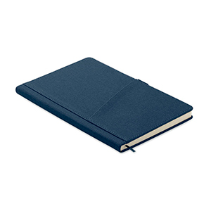 Notebook A5 in PU CINCO MO2285 - Blu