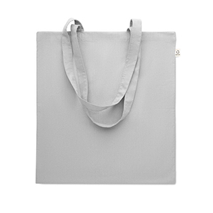 Shopper in cotone riciclato VIVEKA COLOUR MO2302 - Grigio