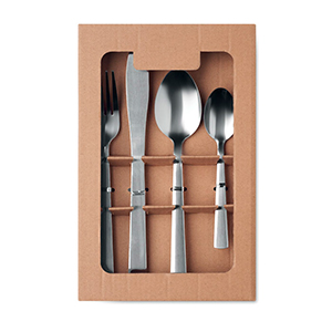 Set di posate da 16 pezzi PLATA SET MO2321 - Silver Opaco