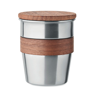 Bicchiere monostrato da 350 ml WALNUT MO2322 - Silver Opaco