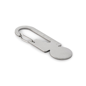 Portachiavi multifunzionale MULTIKEY, personalizzabile con logo MO2337 - Silver