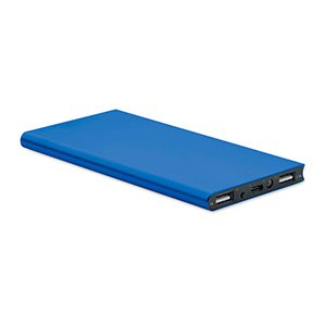 Power bank 8000 mAh POWERFLAT8C MO2340 - Blu Royal