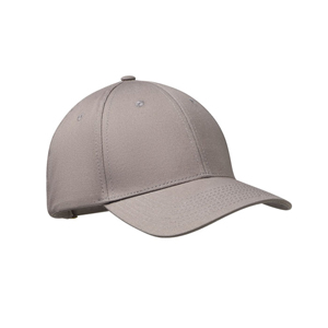 Cappellino baseball personalizzabile BAHAMAS MO2347 - Grigio