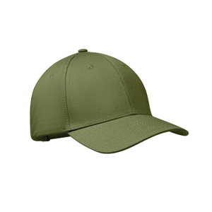 Cappellino baseball personalizzabile BAHAMAS MO2347 - Verde Militare