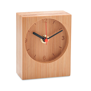 Orologio da tavolo in bamboo CLAMBU MO2353 - Legno