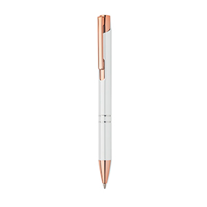 Penna in alluminio riciclato BERN ROSE MO2371 - Bianco