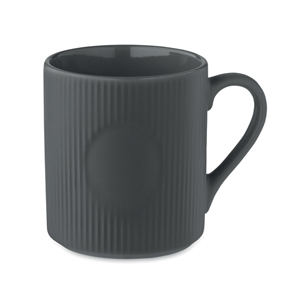 Tazza in ceramica personalizzabile RIBMUG MO2397 - Grigio Scuro