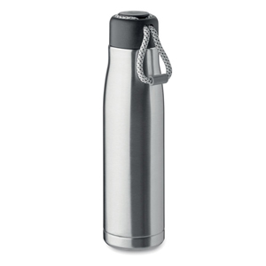 Bottiglia 500ml termica personalizzata CORDLE MO2413 - Silver Opaco