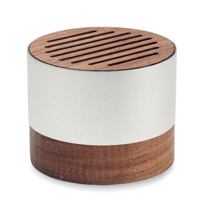 Speaker wireless in alluminio riciclato e legno SOUNEUZ MO2432 - Legno