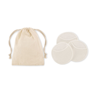 Set personalizzabile di dischetti per la pulizia del viso FAZE MO2435 - Beige