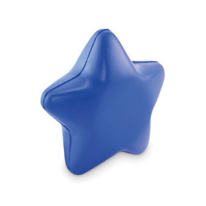 Gadget antistress STARLY, a forma di stella MO2453 - Blu