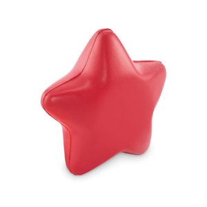 Gadget antistress STARLY, a forma di stella MO2453 - Rosso