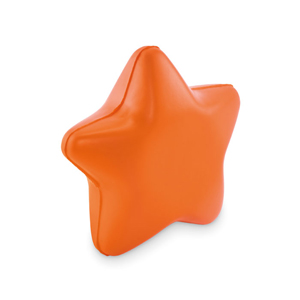 Gadget antistress STARLY, a forma di stella MO2453 - Arancio