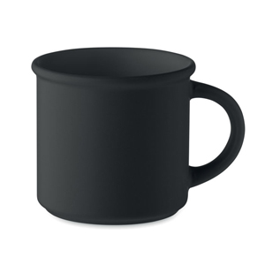 Tazza in ceramica personalizzata CUPAGE, opaca MO2455 - Nero