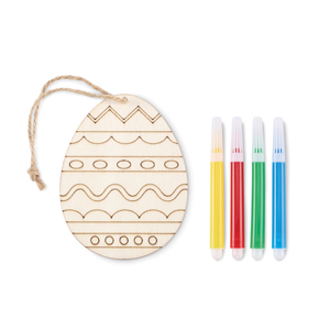 Set da regalo per Pasqua per bambini DREGG MO2501 - Legno