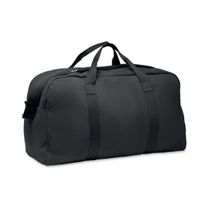 Borsone da viaggio ecologico personalizzato DUFFAS COLOUR MO2508 - Nero