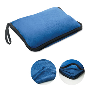 Coperta da viaggio personalizzata COZY MO2568 - Blu