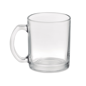 Tazza mug in vetro per sublimazione 300 ml SUBLIMGLOSS MO6118 - Trasparente