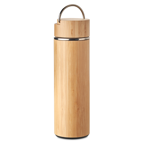 Thermos personalizzato in bamboo 480 ml TAMPERE MO6272 - Legno