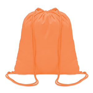 Zaino sacca personalizzata in cotone COLORED MO8484 - Arancio