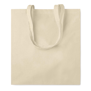 Shopper bag personalizzata in cotone 140gr cm 38x9x42 PORTOBELLO MO9595 - Beige