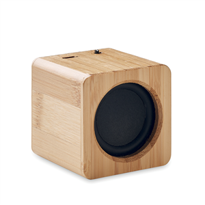 Speaker wireless personalizzato in bamboo AUDIO MO9894 - Legno