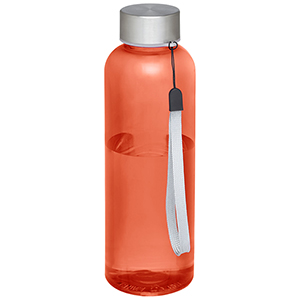 Borraccia sportiva personalizzata in PET riciclato da 500 ml Bodhi PF100737 - Rosso Trasparente 