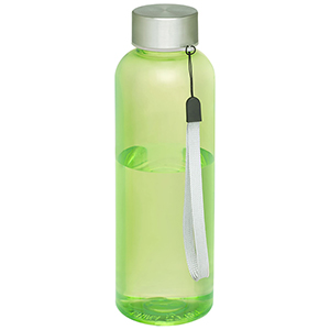 Borraccia sportiva personalizzata in PET riciclato da 500 ml Bodhi PF100737 - Lime Trasparente 