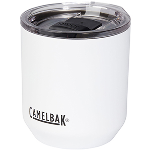 Bicchiere termico personalizzato con isolamento sottovuoto da 300 ml CamelBak Horizon Rocks PF100749 - Bianco 
