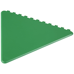 Raschia ghiaccio triangolare personalizzato Frosty in plastica riciclata PF104252 - Verde 