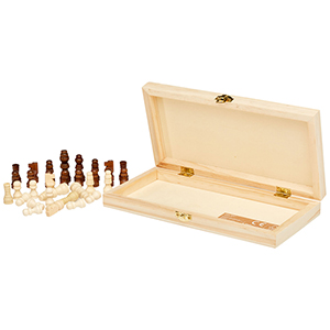 Set di scacchi in legno personalizzato King PF104563 - Naturale 