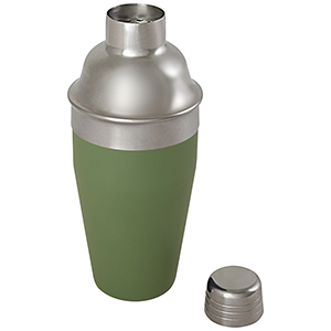 Shaker per cocktail personalizzato in acciaio inossidabile riciclato Gaudie PF113349 - Verde Melange 