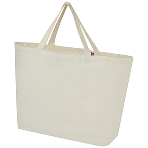 Tote bag personalizzata riciclata da 200 gsm Cannes - 10L PF120696 - Naturale 