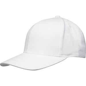 Cappellino personalizzato in tessuto riciclato Aware a 6 pannelli Opal PF37542 - Bianco 