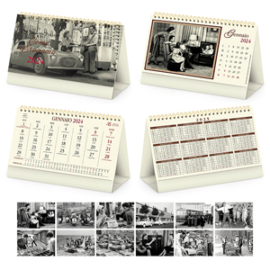 Calendario mensile da tavolo COME ERAVAMO PPA065 - Bianco