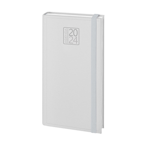 Agenda tascabile cm 8x15 settimanale  PPB552 - Bianco