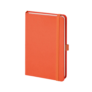 Taccuino promozionale con elastico e portapenna in formato A5 NOTES PEN PPB600 - Arancio