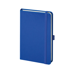 Quaderno personalizzato con portapenna e copertina con elastico in formato A5 NOTES PEN PPB613 - Royal
