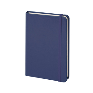 Quaderno con elastico in formato A6 NOTES LINES PPB616 - Blu