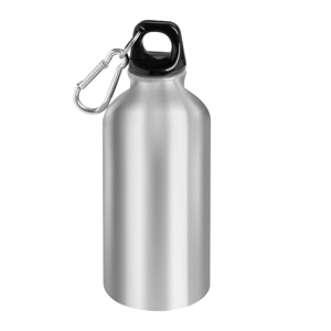 Borraccia acciaio da 500ml con moschettone STEEL DRINK PPC408 - Senza colore