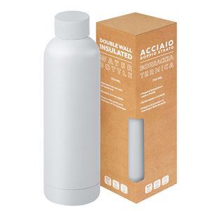 Borraccia personalizzabile termica da 750 ml MATTE BOTTLE 750 PPC418 - Bianco