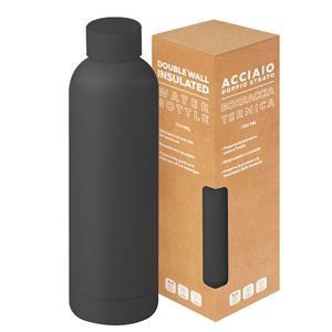 Borraccia personalizzabile termica da 750 ml MATTE BOTTLE 750 PPC418 - Nero